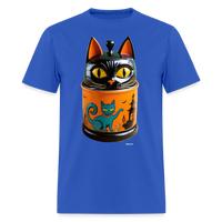 Cat Jar - royal blue