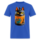 Cat Jar - royal blue