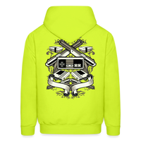 GAME ON Hoodie - safety green