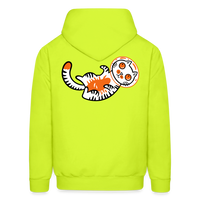 SPACE CAT 5 Hoodie - safety green