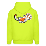 SPACE CAT 5 Hoodie - safety green