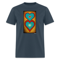 Hearts -  blue dusk