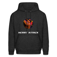 HEART ATTACK Hoodie - charcoal grey