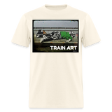 Train Art - sweet cream heather