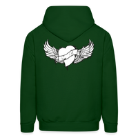 WINGS Hoodie - forest green
