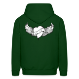 WINGS Hoodie - forest green
