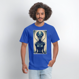 Alien Dude - royal blue