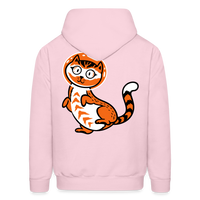 SPACE CAT Hoodie - pale pink