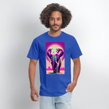 Elephant Love - royal blue