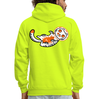 SPACE CAT 5 Hoodie - safety green