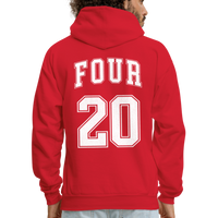 TEAM 420 Hoodie - red
