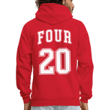 TEAM 420 Hoodie - red