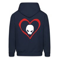 DARK LOVE Hoodie - navy