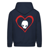 DARK LOVE Hoodie - navy