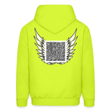 WINGS Short Story Hoodie - safety green