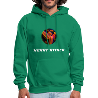 HEART ATTACK Hoodie - kelly green