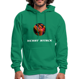 HEART ATTACK Hoodie - kelly green