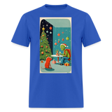 Alien Christmas - royal blue