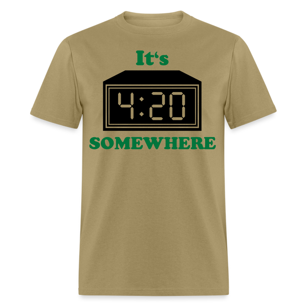SOMEWHERE - khaki