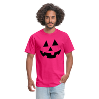 Pumpkin Face - fuchsia