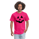 Pumpkin Face - fuchsia