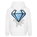 DIAMOND Hoodie - white