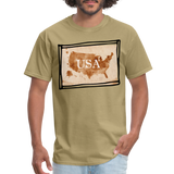 USA - khaki