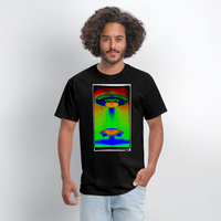 UFO Landing - black