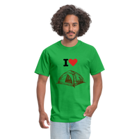CAMPING - bright green