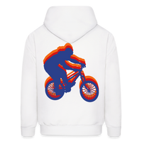 BIKER Hoodie - white