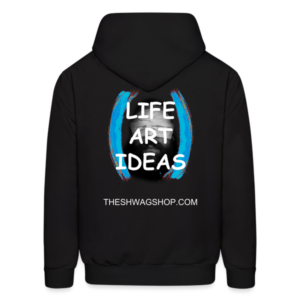 LIFE ART IDEAS Hoodie - black