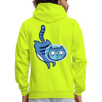 SPACE CAT 6 Hoodie - safety green