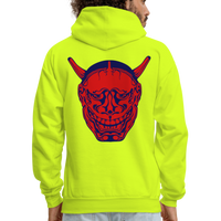 MASK Hoodie - safety green