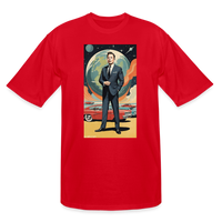 Elon Musk - red