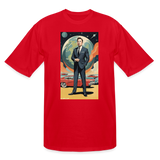 Elon Musk - red