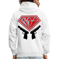 STUD Hoodie - white