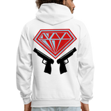 STUD Hoodie - white