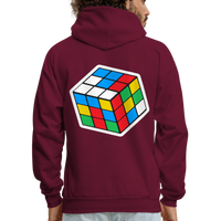 CUBE Hoodie - burgundy