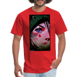 Never - red
