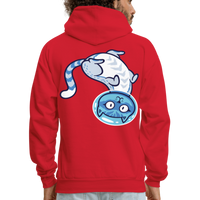 SPACE CAT 4 Hoodie - red