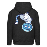 SPACE CAT 4 Hoodie - charcoal grey