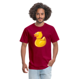DUCK DUCK - dark red