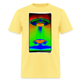 UFO Landing - cornsilk