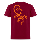 LIZARDRY - burgundy