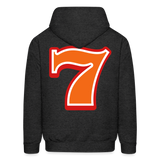 7 Hoodie - charcoal grey