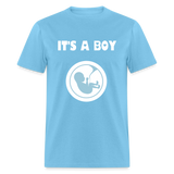 IT'S A BOY - aquatic blue