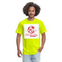 PIZZA SURFER - safety green