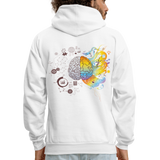 BRAIN ACTIVITY Hoodie - white