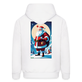 Santa Claus Hoodie - white