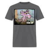 Train Art - charcoal